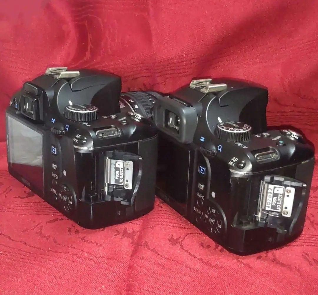 PENTAX K-X デジタル一眼レフカメラメイン/サブ機/2台共動作確認済