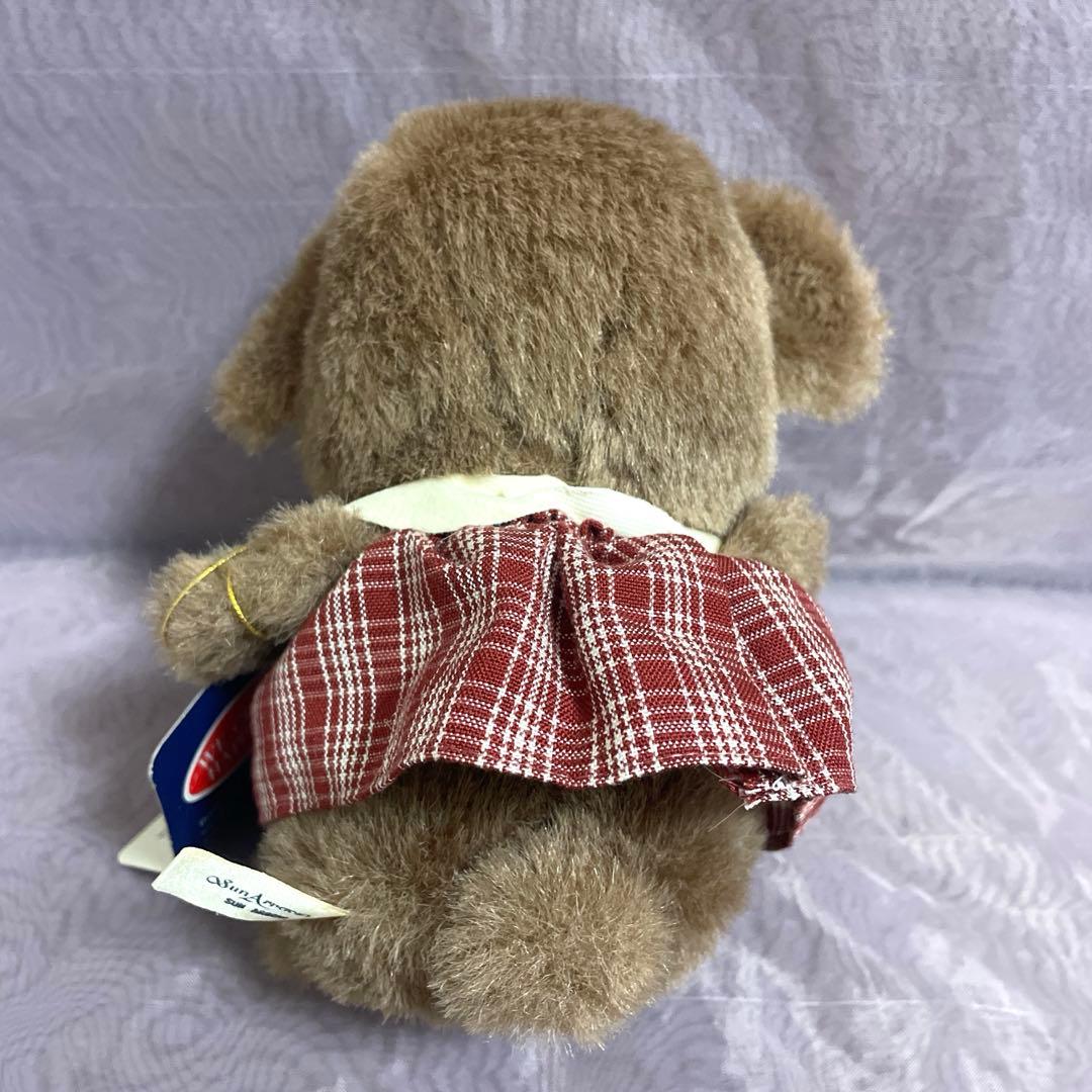 昭和レトロ❗️サンアロー クマぬいぐるみ タグ付き - メルカリ
