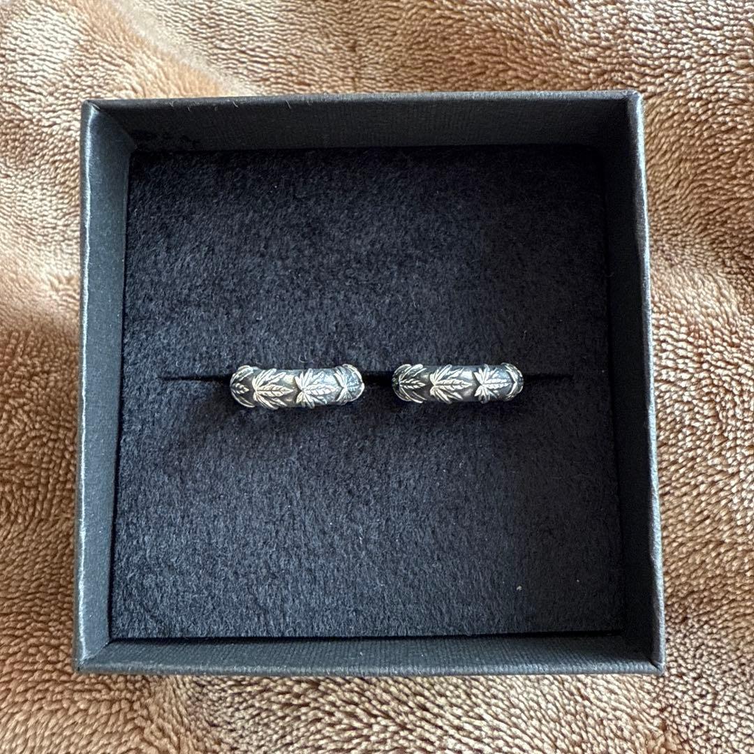 HUF シルバー ピアス PLANTLIFE HOOP PIERCE PLANTLIFE HOOP PIERCE（ピアス（片耳用））｜HUF（ハフ）の