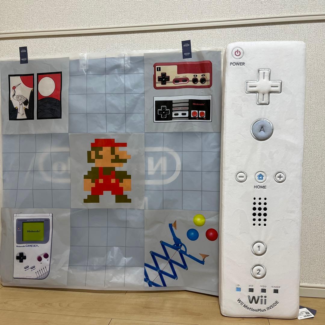 ニンテンドーミュージアム wii リモコン クッション - メルカリ