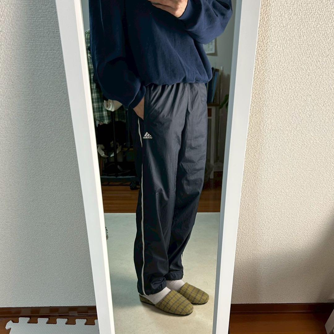 00s adidas ナイロンパンツ テック系 archive y2k - メルカリ