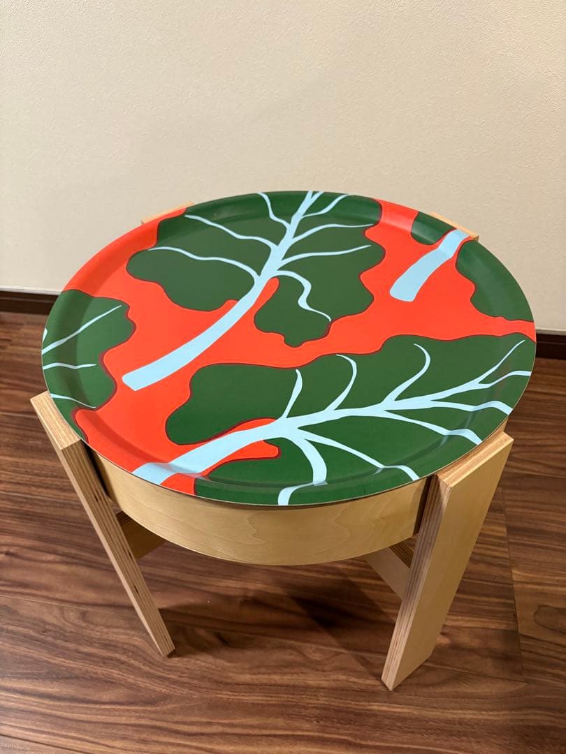 marimekko × IKEA 　サイドテーブルとトレイのセット　マリメッコ marimekko IKEA BASTUA サイドテーブル 未使用トレイ2種 完売品｜Yahoo