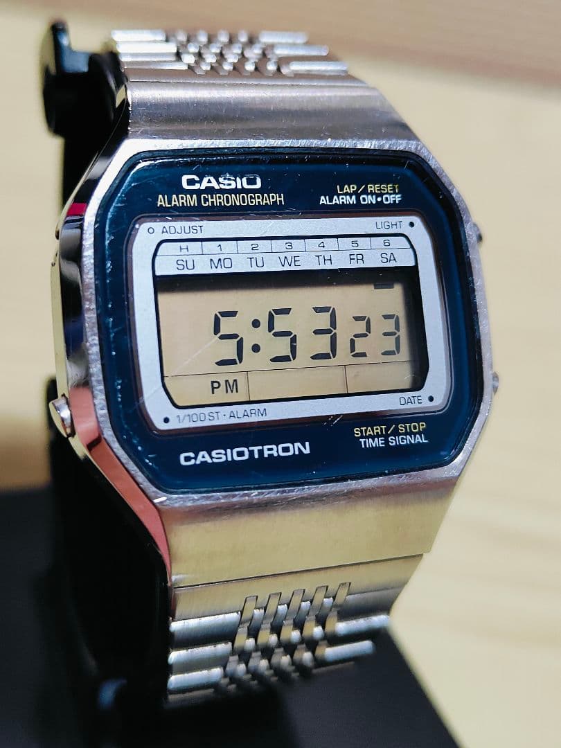 CASIO CASIOTRON 46CS-27 デジタル腕時計