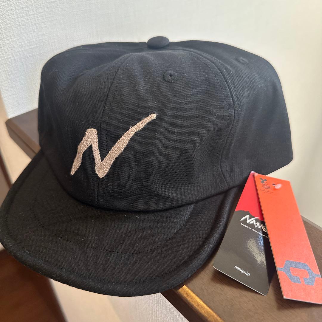 NANGA × Clef WAXED COTTON B.CAP