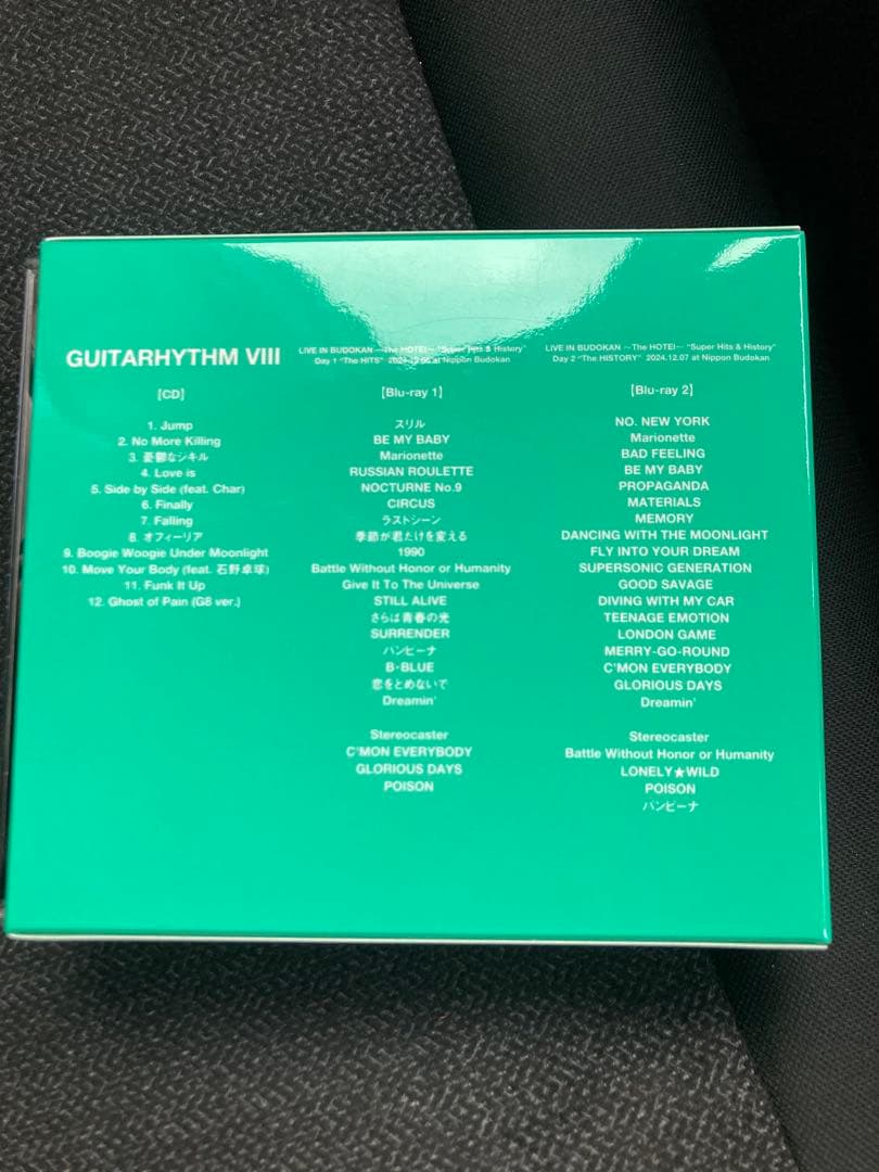 GUITARHYTHM VIII 2024.12LIVE Blu-ray2枚