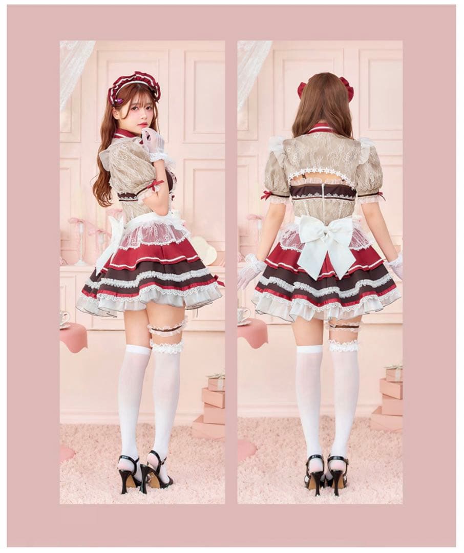 マリームーン ピュアベリーシアーレースメイド(バレンタインコスプレ