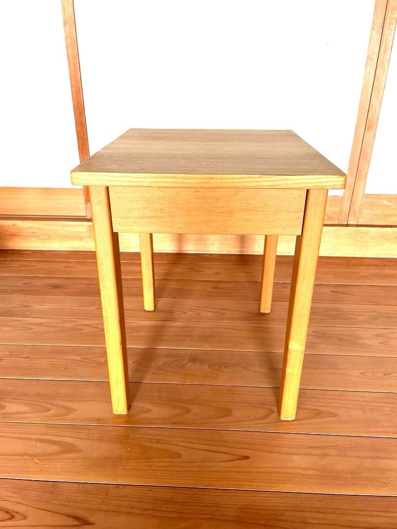 無印良品 ベッドサイドテーブル 廃盤 希少 タモ材 無印良品 タモ材 ベッドサイドテーブル 廃盤品 - メルカリ