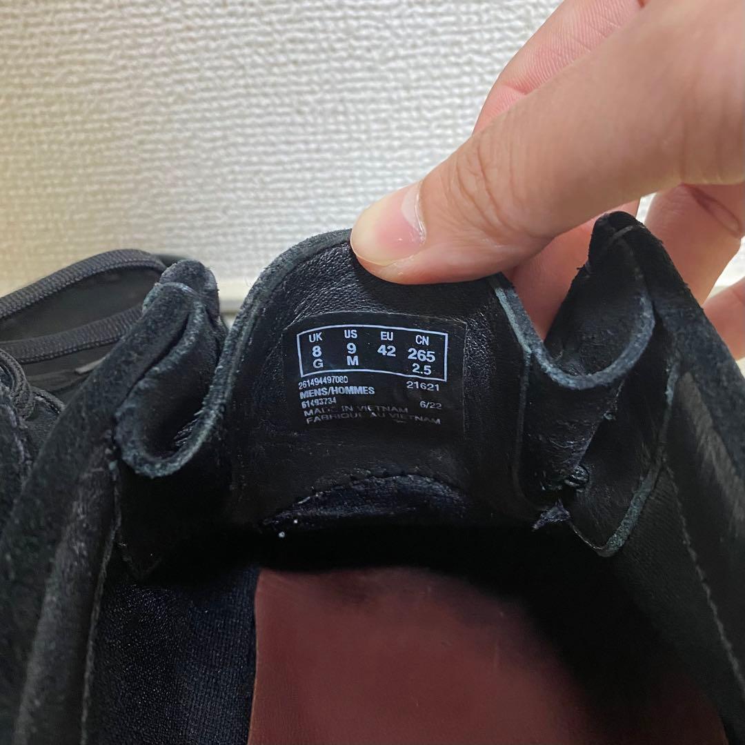 靴 clarks wallabee gore-tex 26.5cm