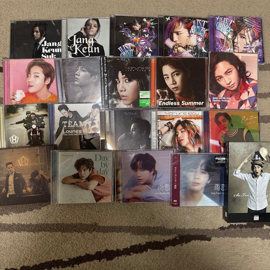 Jang Keun Suk CDアルバムコレクション19枚＋おまけ付き Jang Keun Suk CDアルバムコレクション19枚＋おまけ付き ALBUM – JANG