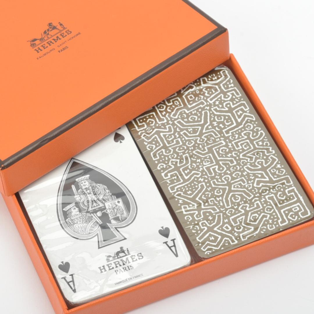 新品 エルメス トランプ カード キースヘリング 箱付き テーブルゲーム