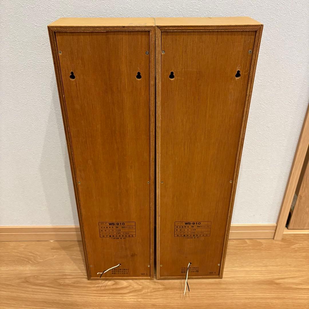 昭和レトロ ナショナル スピーカー WS-910 動作確認済み