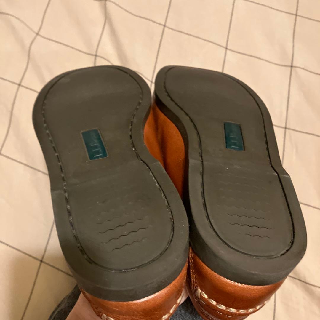 エルエルビーン デッキシューズ ブラウン 25.5cm