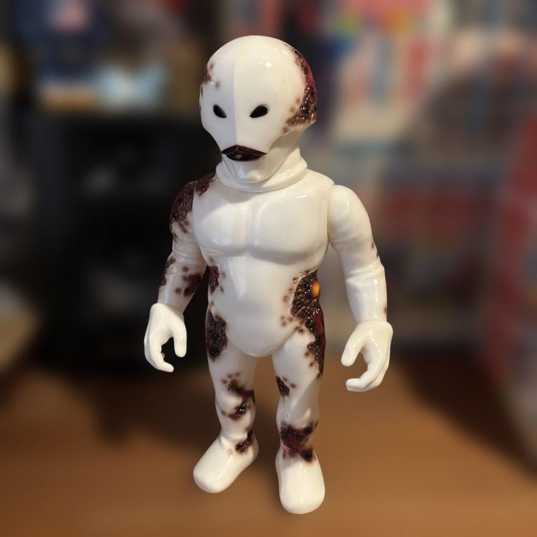 ブラドサカー星人 ソフビ UNKNOWN MAKER ソフビ ブラドサカー星人 スペル星人 ウルトラセブン UNKNOWN MAKER