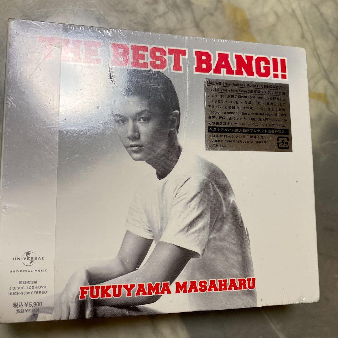 新品　絶版　初回限定　THE BEST BANG!! 福山雅治 Amazon.co.jp: THE BEST BANG!!(通常盤): ミュージック