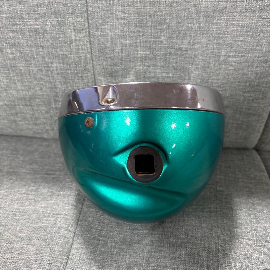 スズキ gt380 初期型馬蹄ヘッドライト ケース付 - メルカリ