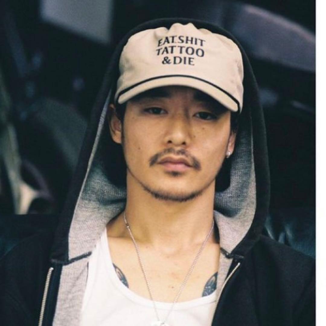 未使用】tattoo studio yamada オリジナルキャップ ベージュ - メルカリ