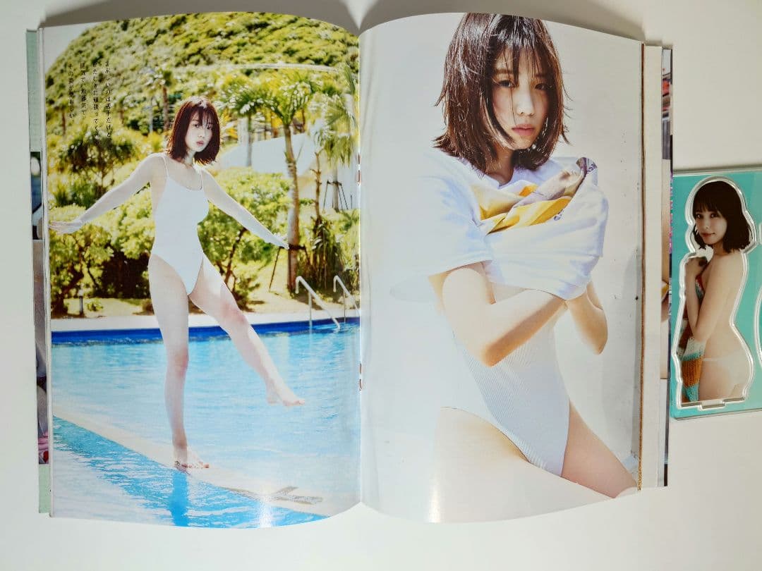 直筆サイン本 FLASH 宮崎あみさ 2022年 5/31号　アクリルスタンド