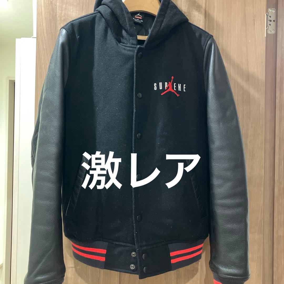 美品 Supreme Jordan スタジャン - メルカリ