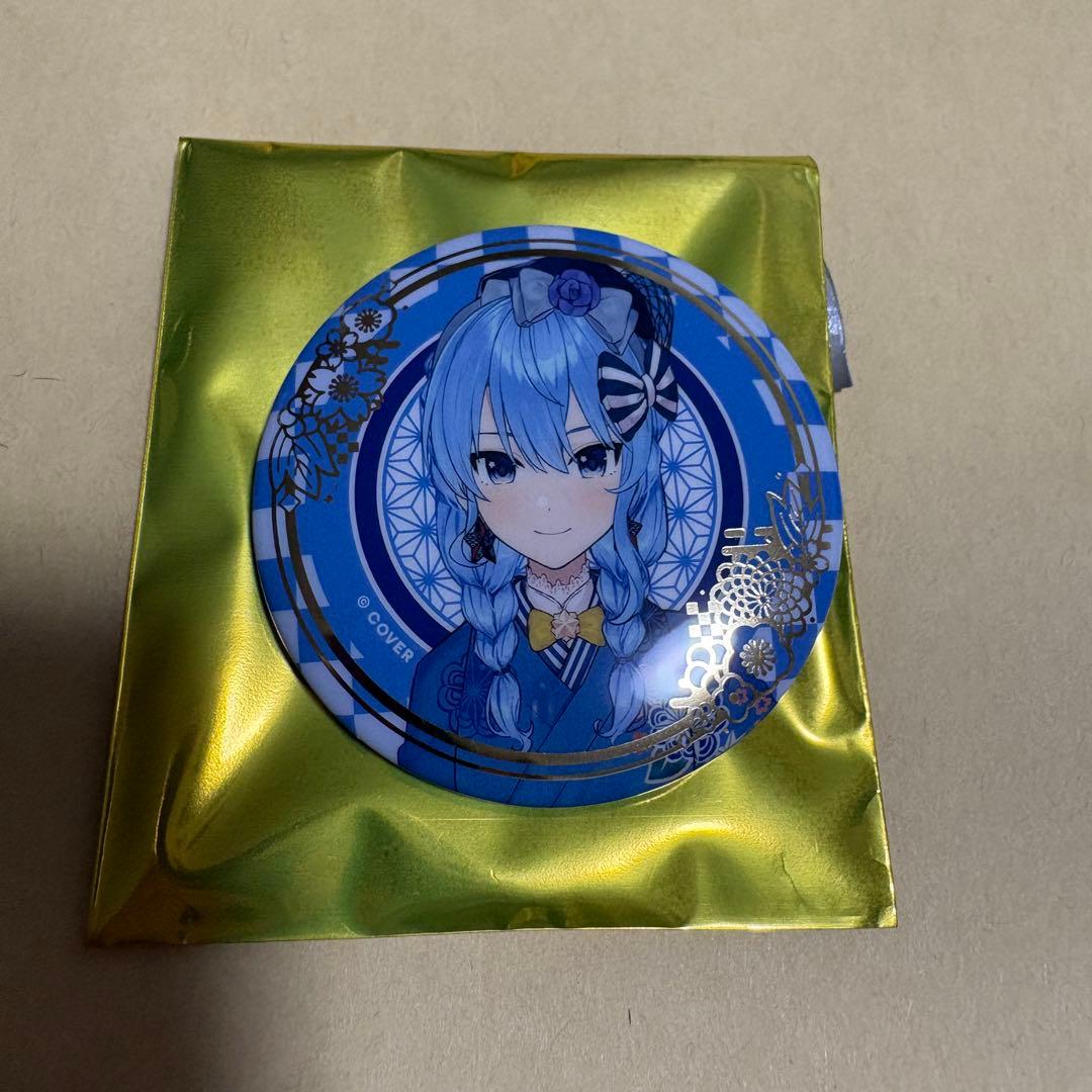 即購入可】星街すいせい ランダム箔押し缶バッジ 正月衣装ver. - メルカリ