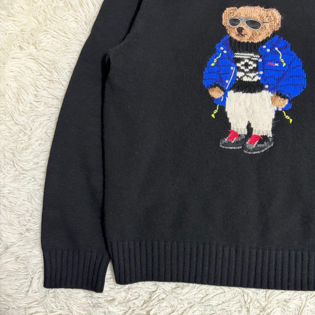 POLO RALPH LAUREN ポロベア 刺繍 ニット セーター XLサイズ - メルカリ