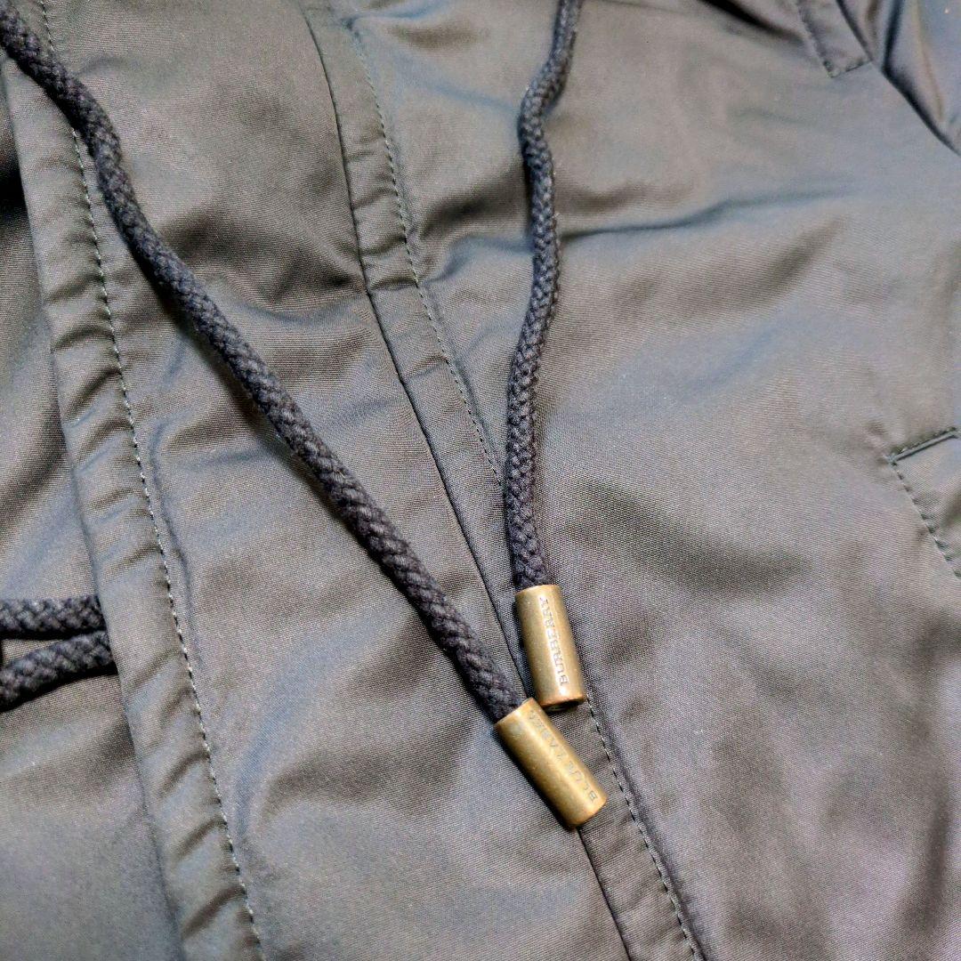 BURBERRY BLUE LABEL✨️ノバチェック裏地 モッズコート 黒 - メルカリ