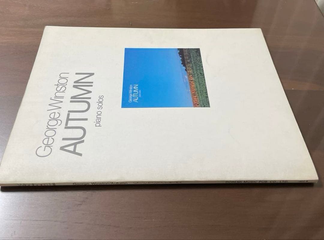 希少】George Winston AUTUMN ピアノソロ楽譜 - メルカリ