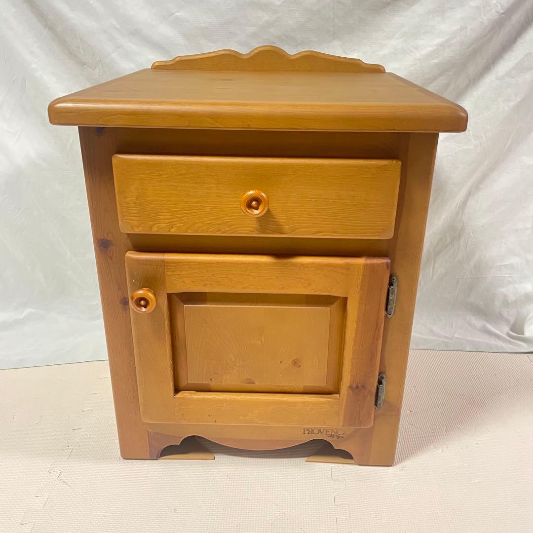 ◯PROVENCE プロヴァンス 木製サイドテーブル 引き出し付き 楽天市場】ナイトワゴン サイドテーブル 幅43cm 木製 整理収納