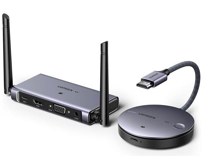 UGREENワイヤレスHDMI無線送受信機4K@30Hz/50M/2.4G+5G Amazon.co.jp: UGREEN ワイヤレスHDMI 無線 ワイヤレス送受信機 HDMI