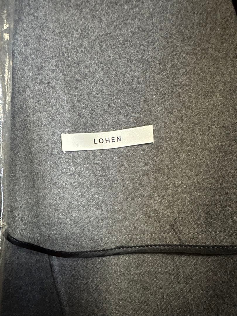 LOHEN ローヘン ハードメルトンリバーピーコート M.GLEY