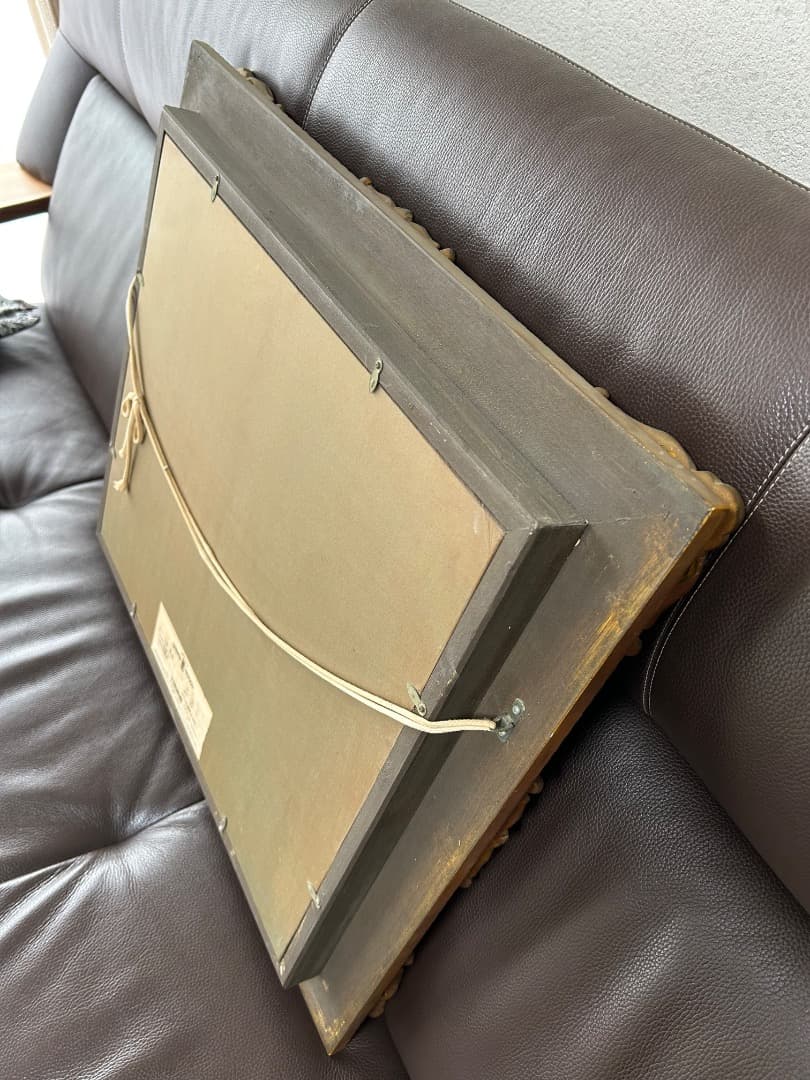 立松富雄作 『貝の詩』 (油彩)