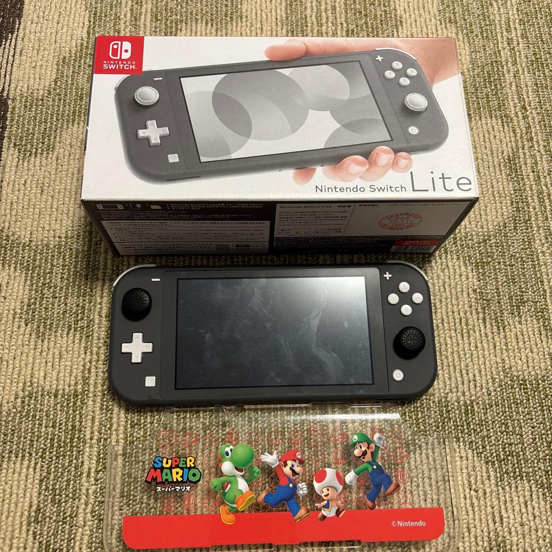 Nintendo Switch Lite グレー 本体 スーパーマリオカバー Amazon.co.jp: 【任天堂ライセンス商品】きせかえカバーTPUセット