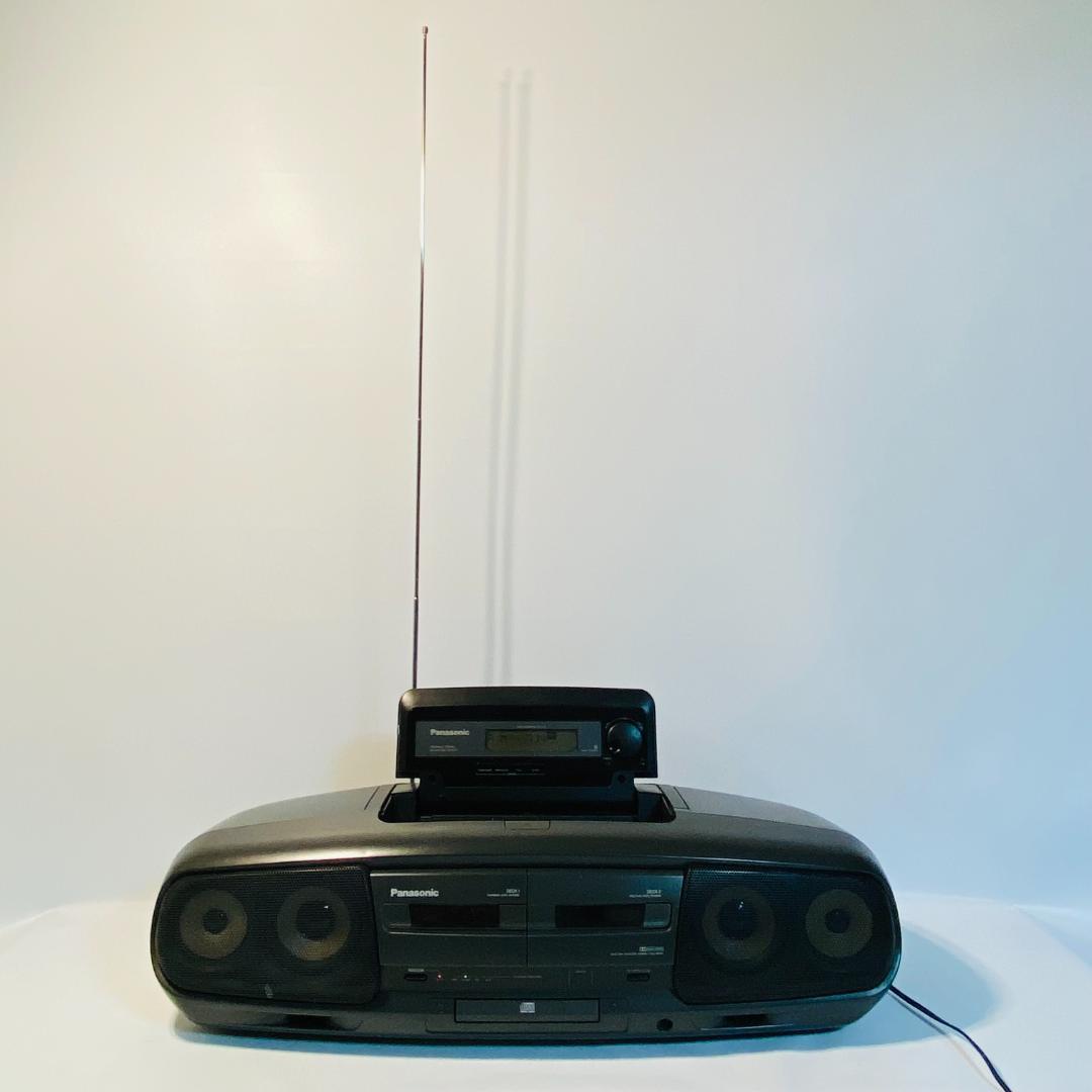 超お得 パナソニック ポータブルステレオCDシステム RX-DT77 ラジカセ