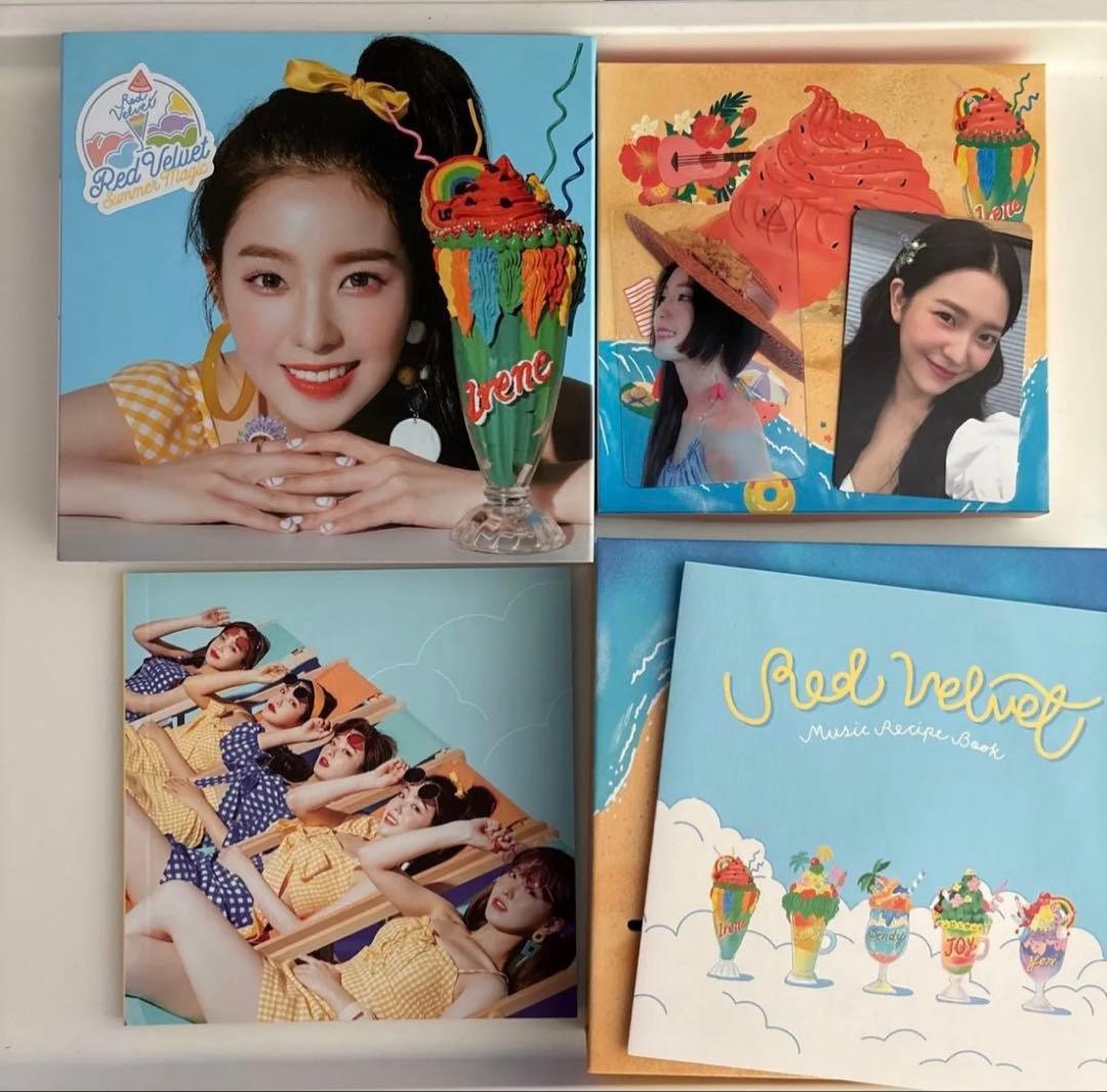 【トレカ付】Red Velvet Summer Magic Ireneバージョン Red Velvet Irene SUMMER MAGIC Clear Photocard Limited Edition