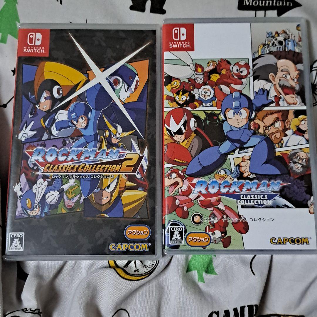 ロックマンマンクラシックスコレクション1、2 - メルカリ