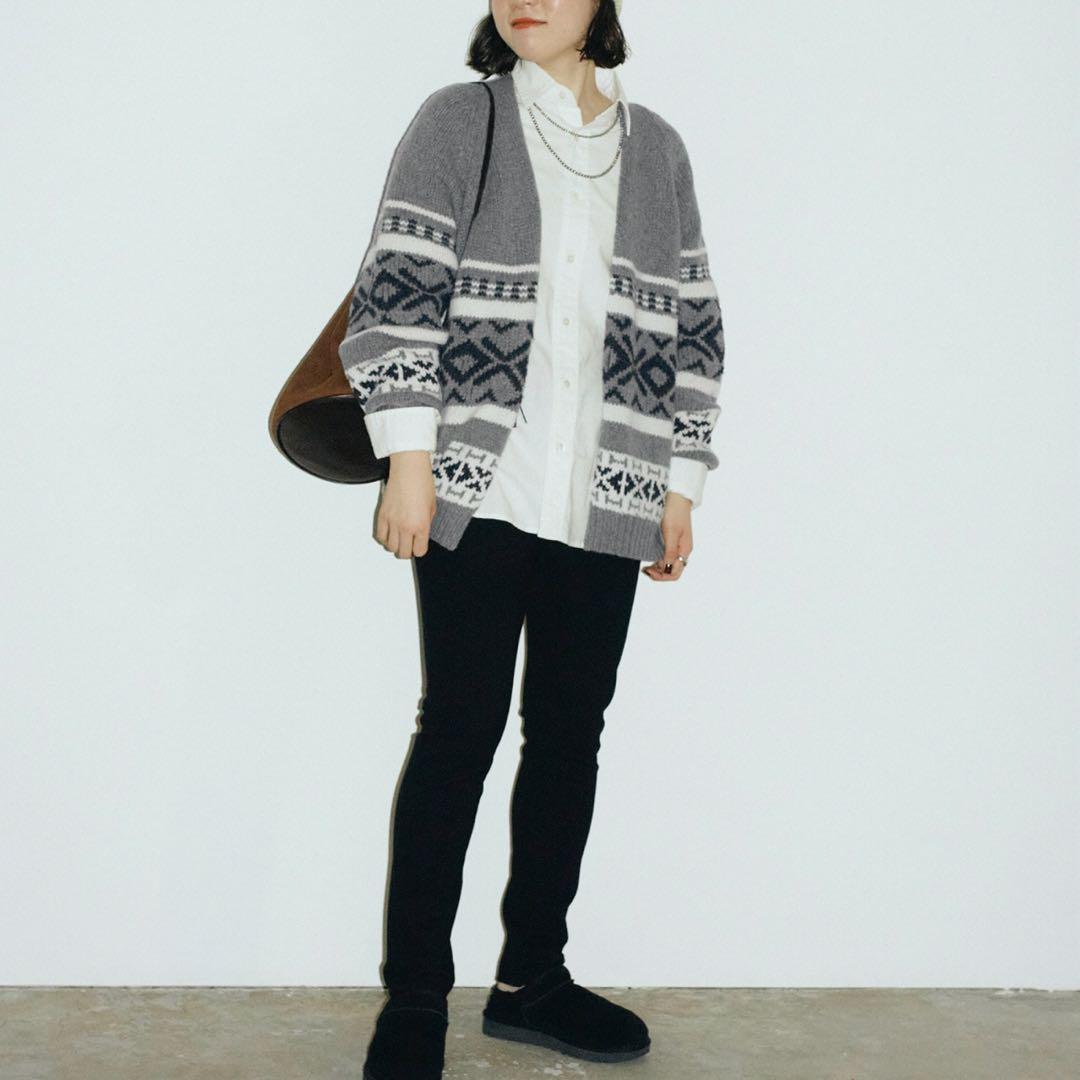《超美品》FRAMeWORK Spick &Span ジャガードカーディガン