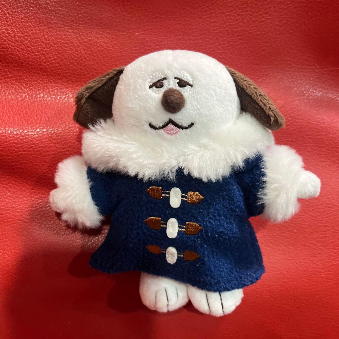 USJ スヌーピー オラフ ダッフルコート 青 ぬいぐるみ キーホルダー