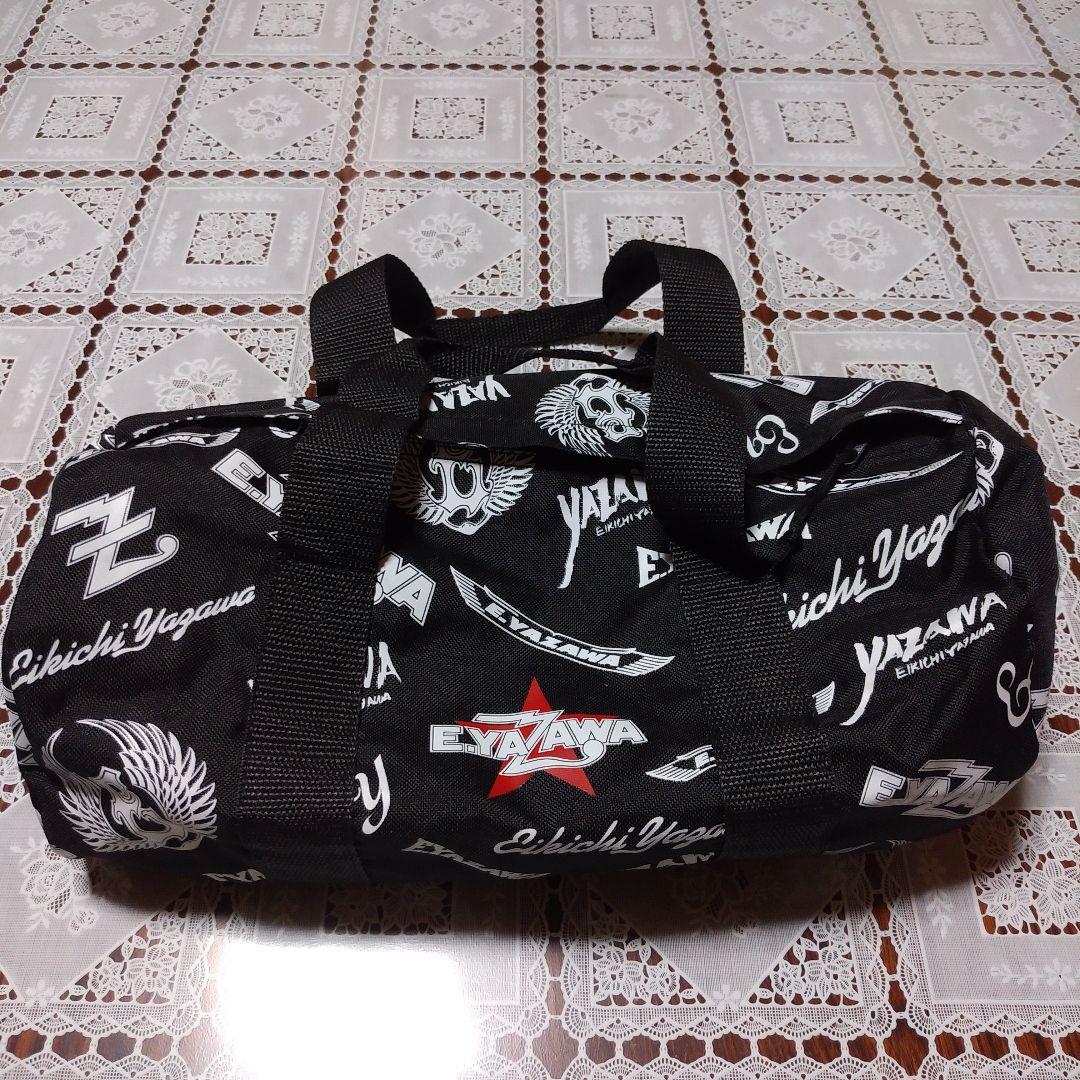 ☆矢沢永吉☆オールロゴ入りミニボストンバッグ/ドラムバッグ S