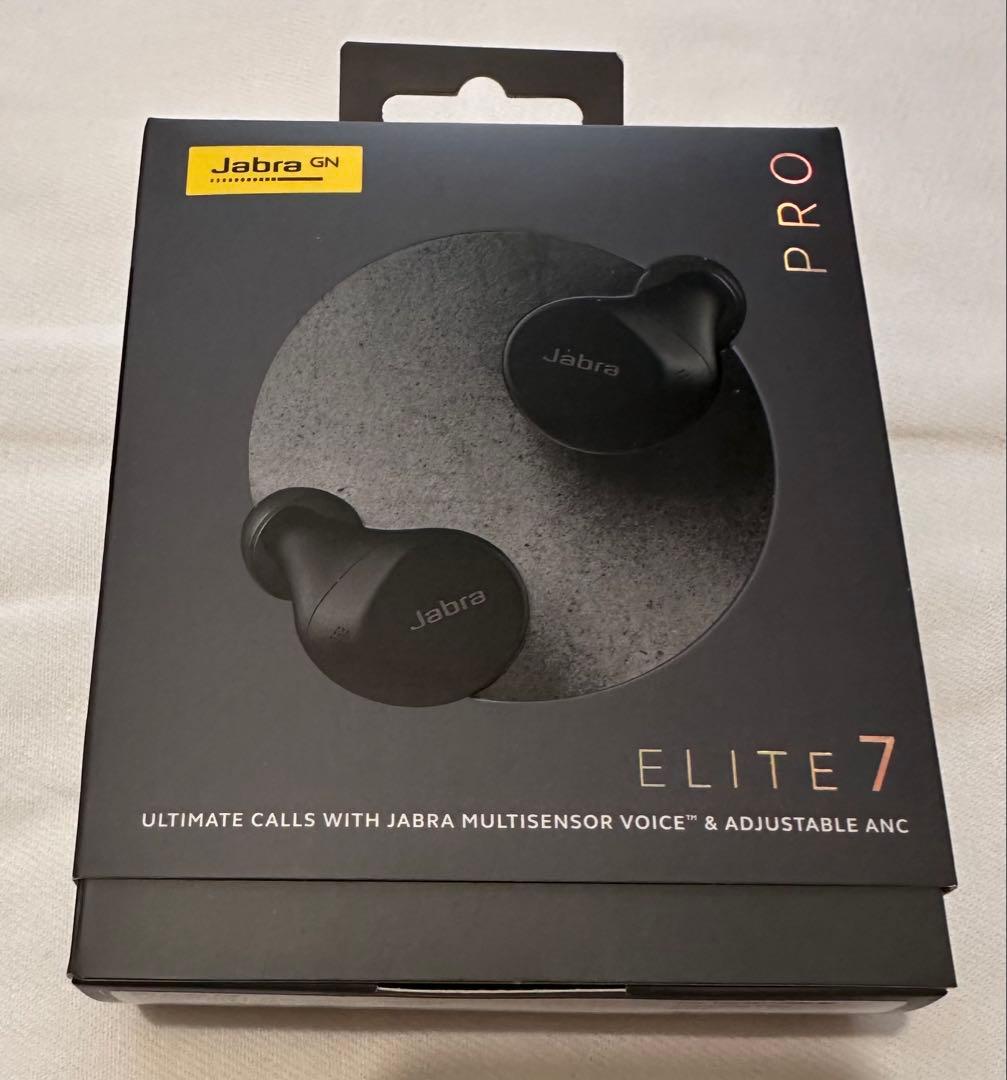 Jabra Elite 7 Pro ワイヤレスイヤホン ブラック Jabra Elite 7 Pro Wireless Bluetooth Earbuds, In-Ear Phone Calls