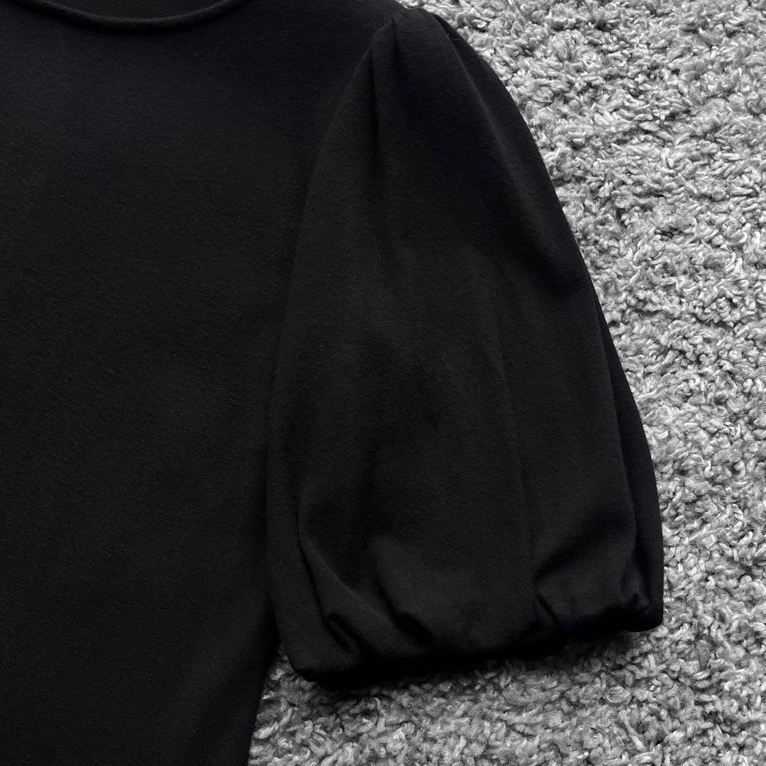 FOXEY 38 黒 バルーンスリーブニット - メルカリ