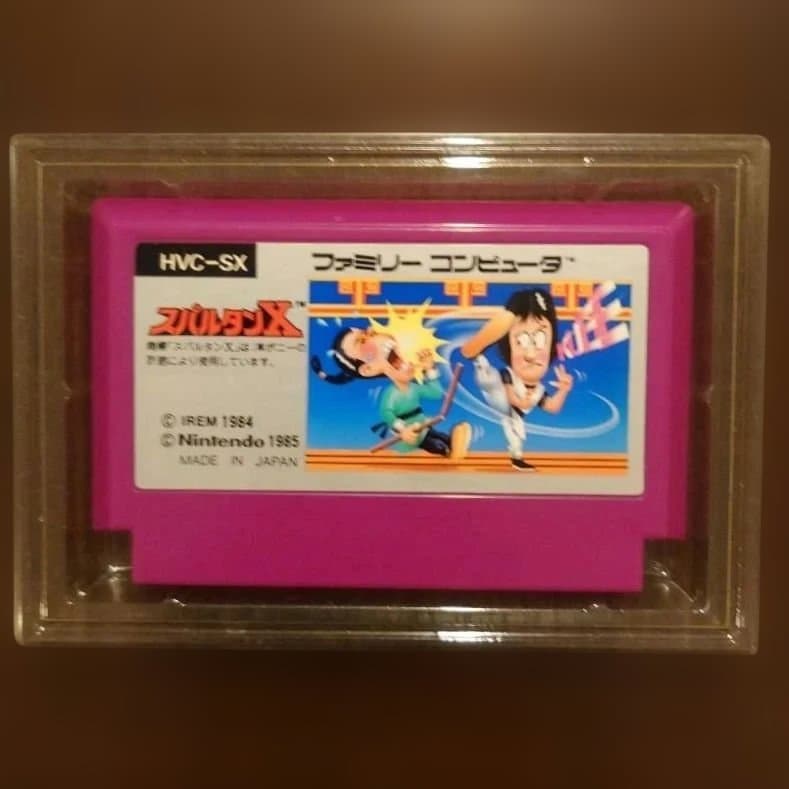 箱と説明書付き】 スパルタンX 任天堂ファミコンソフト - メルカリ