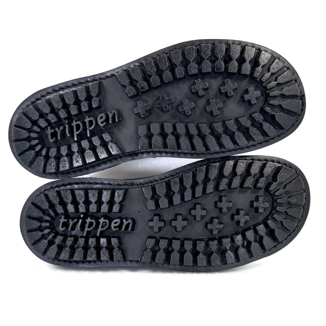 【trippen】トリッペン（23.5cm） メリージェーン パンプス ブラック