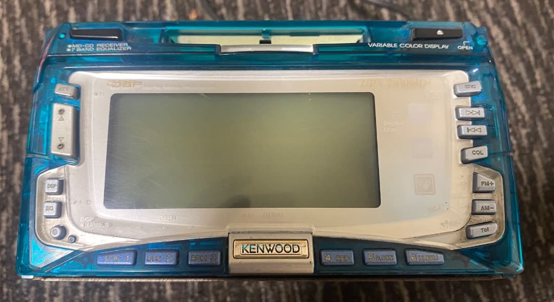 矢沢永吉 ラジカセ オリジナルカセットテープ2本なし (ジャンク品