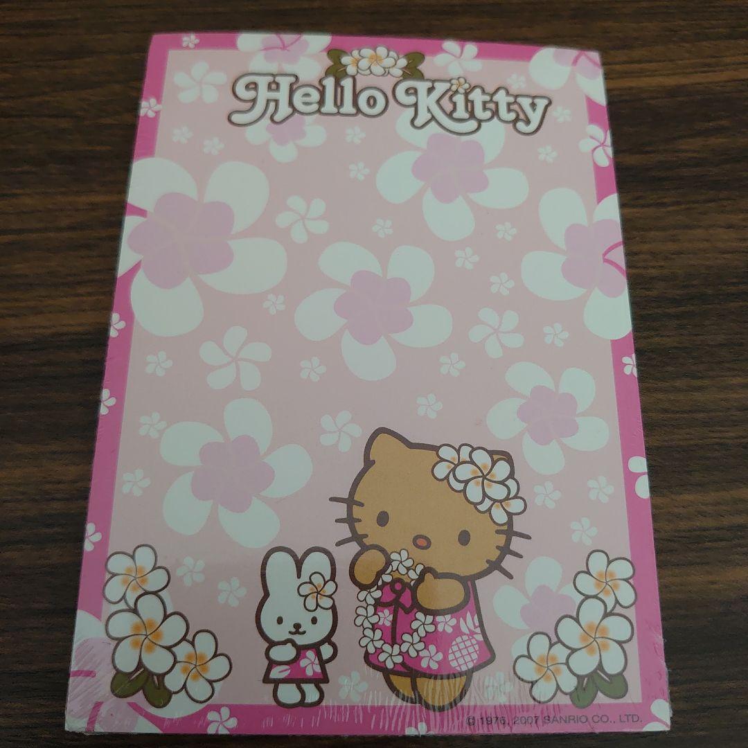 ❤*中様 新品未使用♡海外限定 ハローキティ日焼けメモ♪レイの花輪① 2026年最新】ハワイ キティ メモの人気アイテム - メルカリ