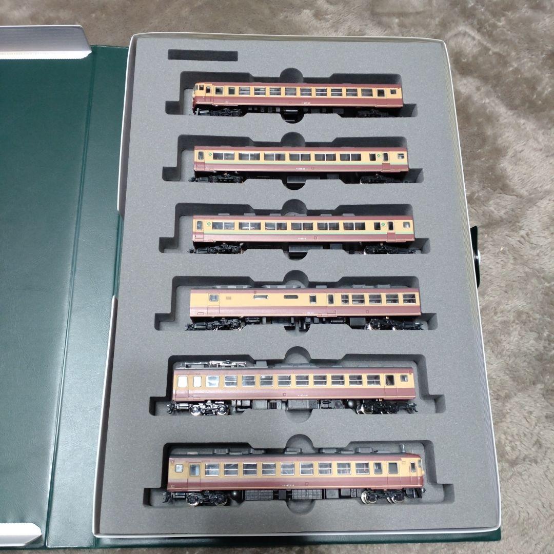 KATO 10-462 475系 6両増結セット N) 10-462 国鉄(JR西日本・九州)475系交直流急行形電車6両増結セット