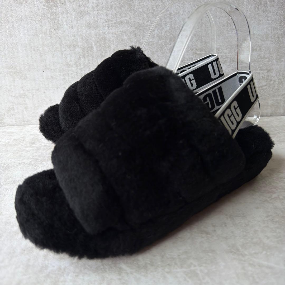 ⭐️未使用⭐️UGG アグ フラッフイヤー スライド サンダル 23cm ブラック 楽天市場】【FW22入荷！】 UGG アグ サンダル 海外正規品 ファー