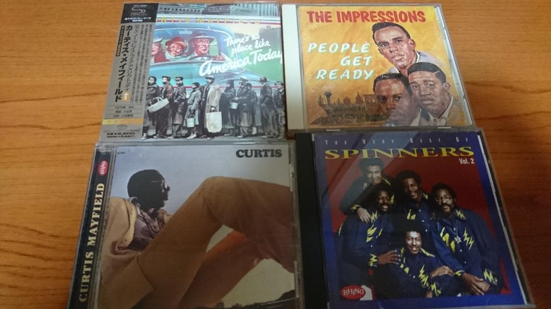 Curtis Mayfield　There's No Place【ＳＨＭ－ＣＤ】 Curtis Mayfield – There's No Place Like America Today – CD (SHM-CD