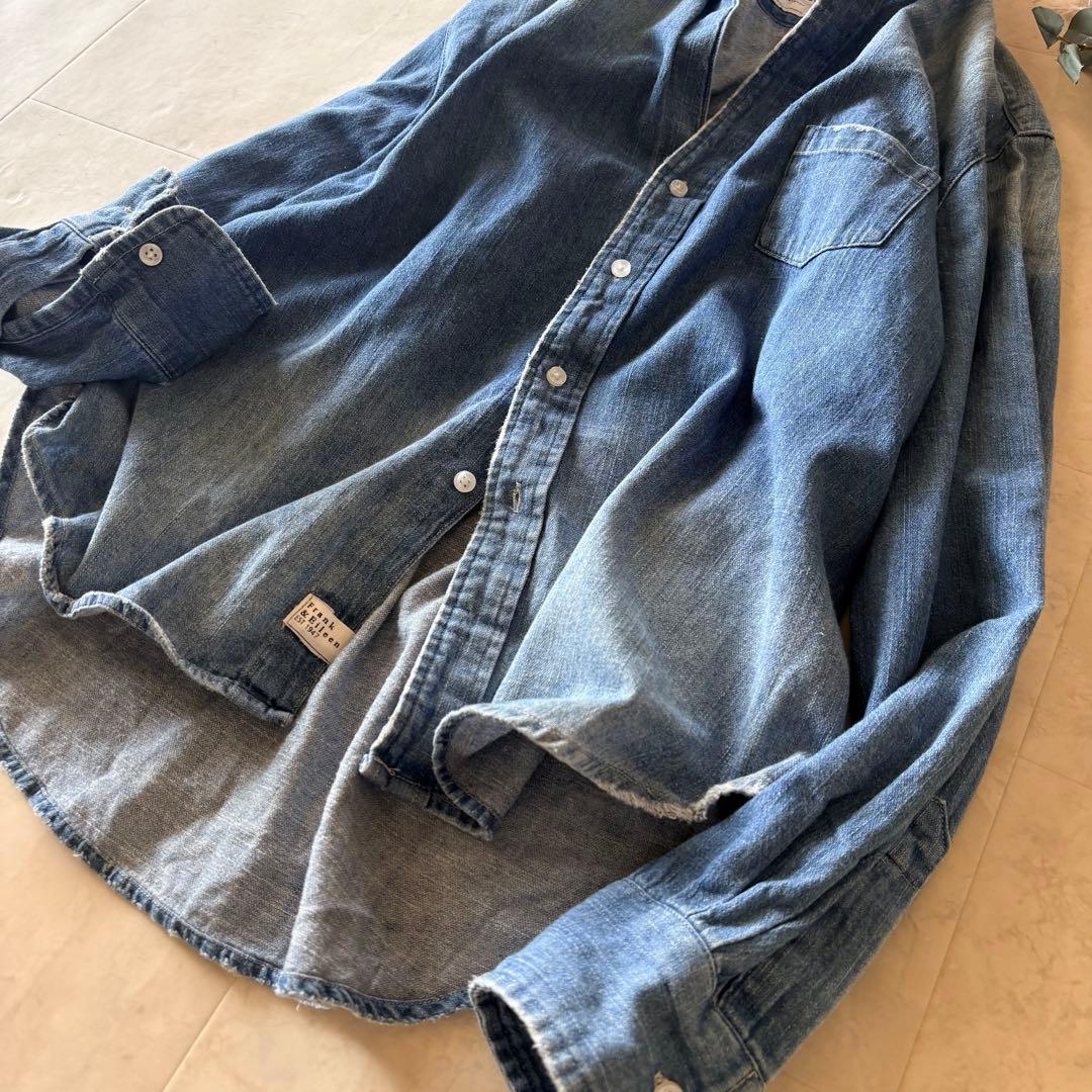 NO.6-131 frank&eileen Ron HermenデニムシャツS