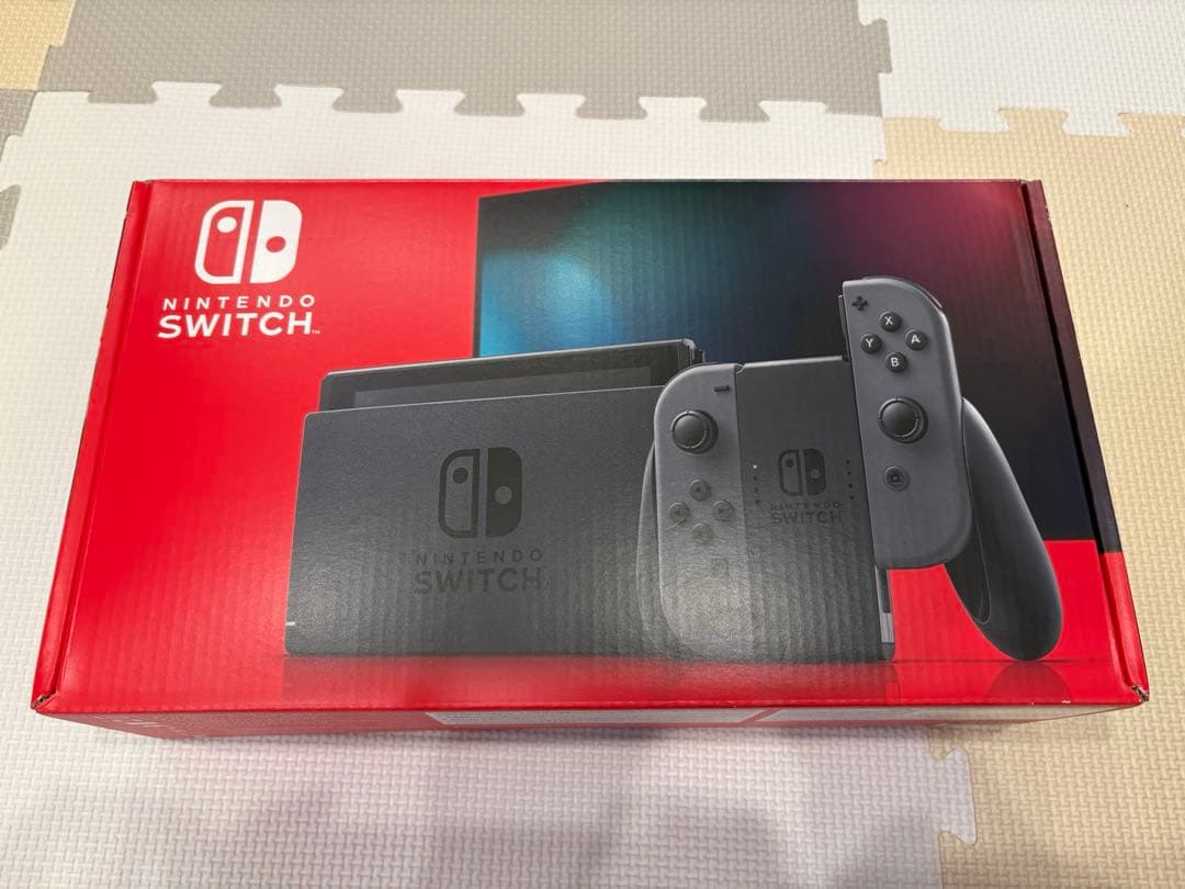 Nintendo Switch 本体 グレー付属品あり 箱付き Nintendo Switch 任天堂 [グレー] [型番:HAD-S-KAAAH]【新品・国内正規
