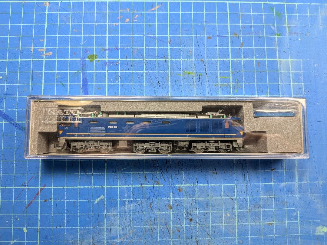 流星マーク跡再現】KATO EF510-500 JR貨物色(青) - メルカリ