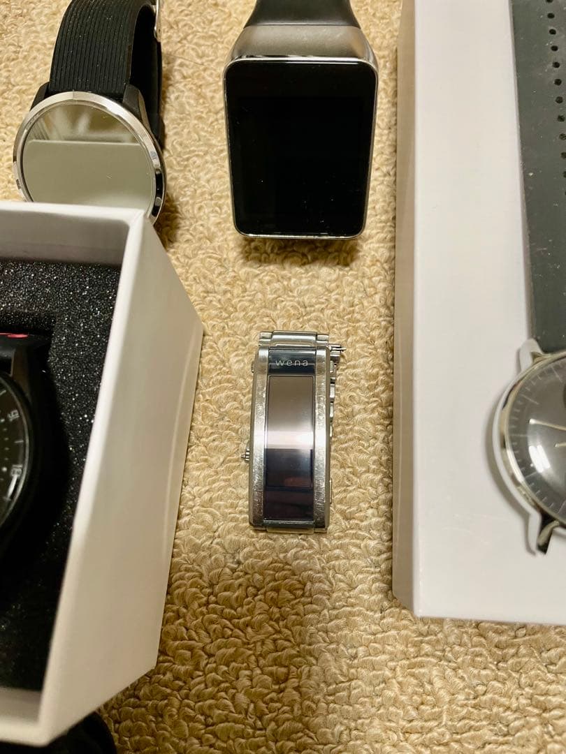 スマートウォッチ 21個ジャンクセットNOKIA ZENWATCH wena3入 - メルカリ